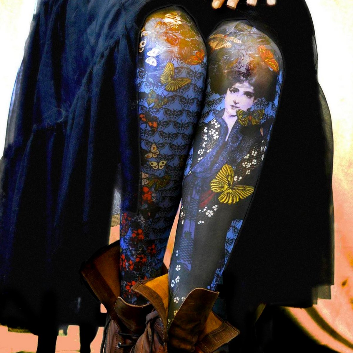 Marie Antoilette Tights Blanche Neige