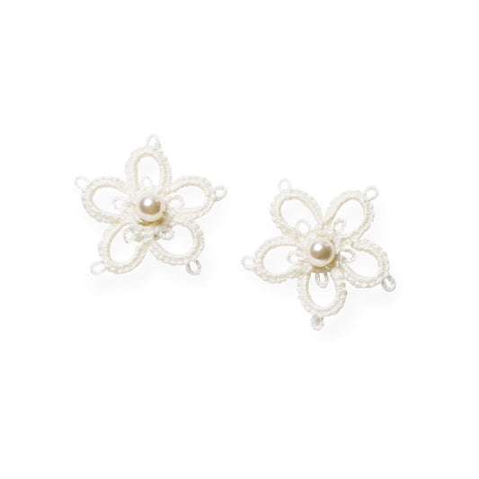 Magnolia Tatted Pierce White