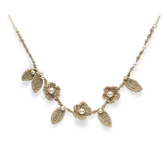 Blossom Crochet Necklace