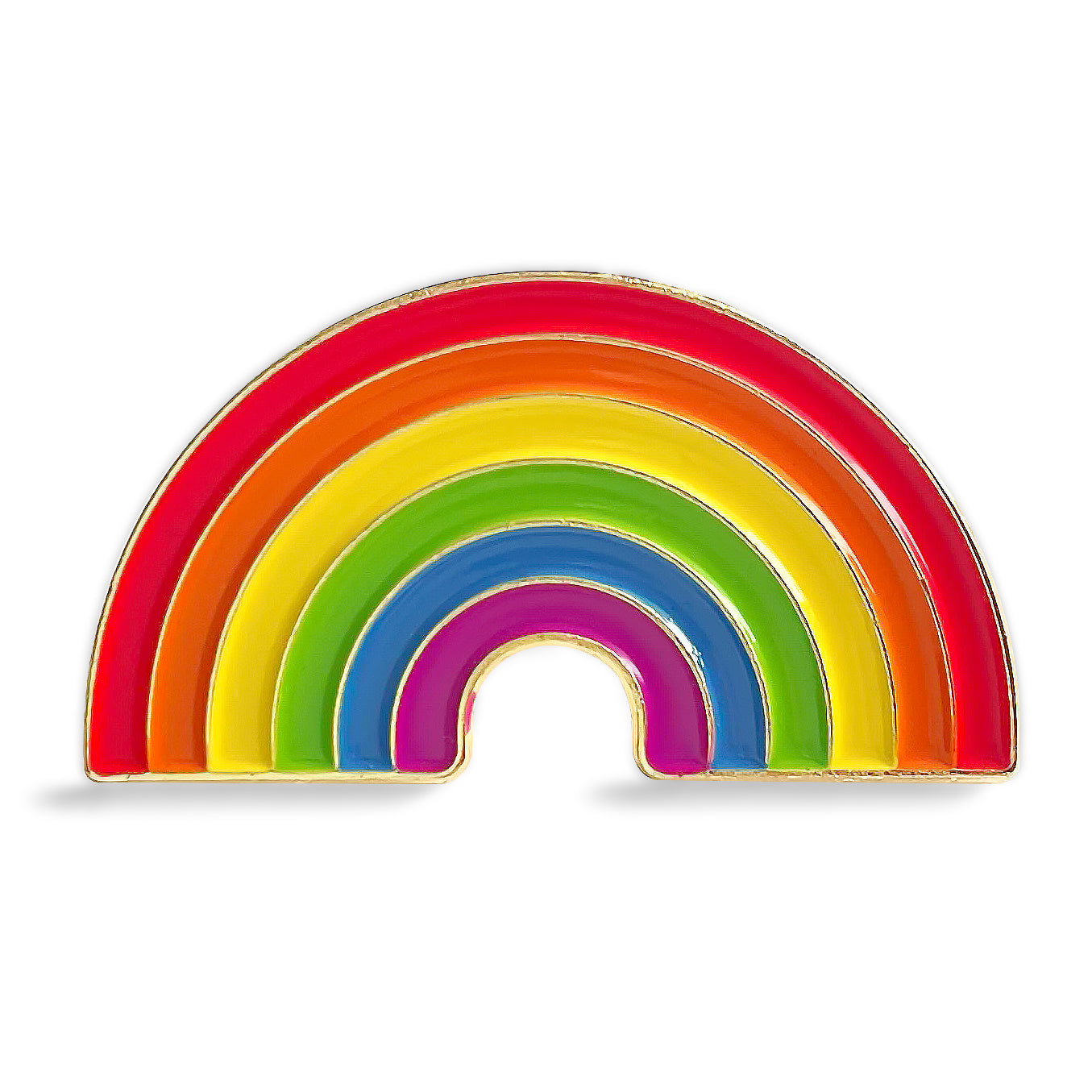 LGBTQ LGBT プライド レインボー エナメル ピン バッジ