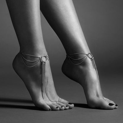 Magnifique Feet Chain Silver